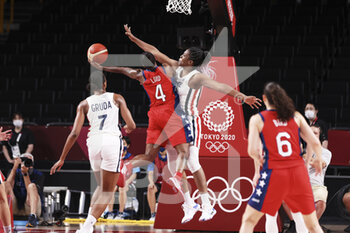 2021-08-02 - Jewell LOYD (4) of USA during the Olympic Games Tokyo 2020, Basketball Women's Preliminary Round Group B between France and USA on August 2, 2021 at Saitama Super Arena in Tokyo, Japan - Photo Ann-Dee Lamour / CDP MEDIA / DPPI - OLYMPIC GAMES TOKYO 2020, AUGUST 02, 2021 - OLYMPIC GAMES TOKYO 2020 - OLYMPIC GAMES