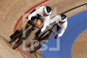 2021-08-02 - FRIEDRICH Lea Sophie, HINZE Emma (GER) during the Olympic Games Tokyo 2020, Cycling Track Women's Team Sprint FOR GOLD on August 2, 2021 at Izu Velodrome in Izu, Japan - Photo Photo Kishimoto / DPPI - OLYMPIC GAMES TOKYO 2020, AUGUST 02, 2021 - OLYMPIC GAMES TOKYO 2020 - OLYMPIC GAMES