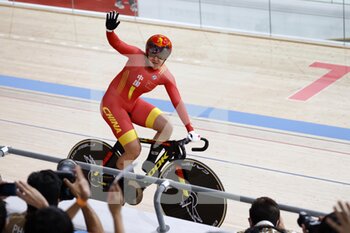 2021-08-02 - ZHONG Tianshi (CHN) during the Olympic Games Tokyo 2020, Cycling Track Women's Team Sprint FOR GOLD on August 2, 2021 at Izu Velodrome in Izu, Japan - Photo Photo Kishimoto / DPPI - OLYMPIC GAMES TOKYO 2020, AUGUST 02, 2021 - OLYMPIC GAMES TOKYO 2020 - OLYMPIC GAMES