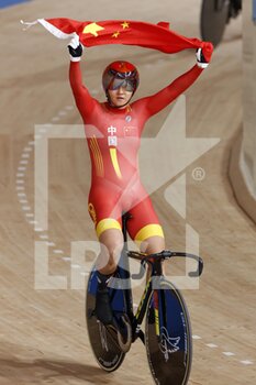 2021-08-02 - ZHONG Tianshi (CHN) during the Olympic Games Tokyo 2020, Cycling Track Women's Team Sprint FOR GOLD on August 2, 2021 at Izu Velodrome in Izu, Japan - Photo Photo Kishimoto / DPPI - OLYMPIC GAMES TOKYO 2020, AUGUST 02, 2021 - OLYMPIC GAMES TOKYO 2020 - OLYMPIC GAMES