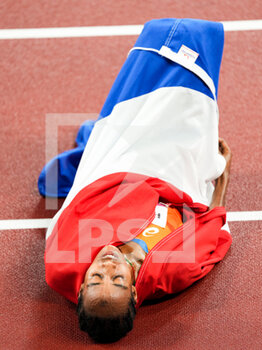 2021-08-02 - Siffan Hassan of the Netherlands Gold Medal during the Olympic Games Tokyo 2020, Athletics Women's 5000 m Final on August 2, 2021 at Olympic Stadium in Tokyo, Japan - Photo Ronald Hoogendoorn / Orange Pictures / DPPI - OLYMPIC GAMES TOKYO 2020, AUGUST 02, 2021 - OLYMPIC GAMES TOKYO 2020 - OLYMPIC GAMES