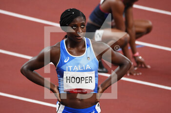 2021-08-03 - Gloria Hooper (ITA) competes on women's 200m semi-final during the Olympic Games Tokyo 2020, Athletics, on August 2, 2021 at Tokyo Olympic Stadium in Tokyo, Japan - Photo Yoann Cambefort / Marti Media / DPPI - OLYMPIC GAMES TOKYO 2020, AUGUST 02, 2021 - OLYMPIC GAMES TOKYO 2020 - OLYMPIC GAMES