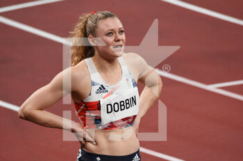 2021-08-03 - Beth Dobbin (GBR) competes on women's 200m semi-final during the Olympic Games Tokyo 2020, Athletics, on August 2, 2021 at Tokyo Olympic Stadium in Tokyo, Japan - Photo Yoann Cambefort / Marti Media / DPPI - OLYMPIC GAMES TOKYO 2020, AUGUST 02, 2021 - OLYMPIC GAMES TOKYO 2020 - OLYMPIC GAMES
