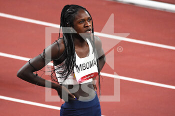 2021-08-03 - Christine MBoma (NAM) competes on women's 200m semi-final during the Olympic Games Tokyo 2020, Athletics, on August 1, 2021 at Tokyo Olympic Stadium in Tokyo, Japan - Photo Yoann Cambefort / Marti Media / DPPI - OLYMPIC GAMES TOKYO 2020, AUGUST 02, 2021 - OLYMPIC GAMES TOKYO 2020 - OLYMPIC GAMES