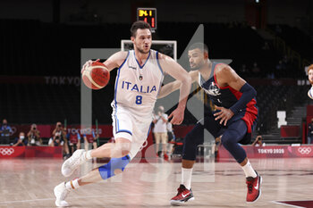 04/08/2021 - Danilo GALLINARI (8) of Italy during the Olympic Games Tokyo 2020, Nom de l'épreuve on August 3, 2021 at Aomi Urban Sports Park in Tokyo, Japan - Photo Ann-Dee Lamour / CDP MEDIA / DPPI - OLYMPIC GAMES TOKYO 2020, AUGUST 03, 2021 - OLIMPIADI TOKYO 2020 - GIOCHI OLIMPICI