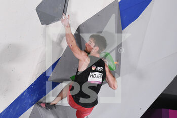 2021-08-04 - Jan Hojer (GER) competes on men's bouldering qualification, during the Olympic Games Tokyo 2020, Sport Climbing on August 3, 2021 at Aomi Urban Sports Park, in Tokyo, Japan - Photo Yoann Cambefort / Marti Media / DPPI - OLYMPIC GAMES TOKYO 2020, AUGUST 03, 2021 - OLYMPIC GAMES TOKYO 2020 - OLYMPIC GAMES