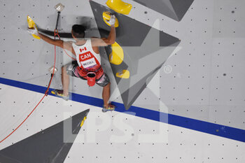 2021-08-04 - Sean McCall (CAN) competes on men's qualifications, during the Olympic Games Tokyo 2020, Sport Climbing on August 3, 2021 at Aomi Urban Sports Park, in Tokyo, Japan - Photo Yoann Cambefort / Marti Media / DPPI - OLYMPIC GAMES TOKYO 2020, AUGUST 03, 2021 - OLYMPIC GAMES TOKYO 2020 - OLYMPIC GAMES