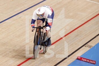 2021-08-03 - 128 CARLIN Jack / 131 KENNY Jason / 132 OWENS Ryan (GBR) during the Olympic Games Tokyo 2020, Cycling Track Men's Team Sprint Finals For Gold on August 3, 2021 at Izu Velodrome in Izu, Japan - Photo Photo Kishimoto / DPPI - OLYMPIC GAMES TOKYO 2020, AUGUST 03, 2021 - OLYMPIC GAMES TOKYO 2020 - OLYMPIC GAMES