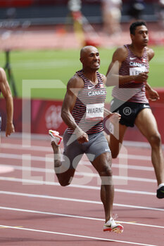 04/08/2021 - Damian WARNER (CAN) during the Olympic Games Tokyo 2020, Athletics Men's Decathlon 100m on August 4, 2021 at Olympic Stadium in Tokyo, Japan - Photo Yuya Nagase / Photo Kishimoto / DPPI - OLYMPIC GAMES TOKYO 2020, AUGUST 04, 2021 - OLIMPIADI TOKYO 2020 - GIOCHI OLIMPICI