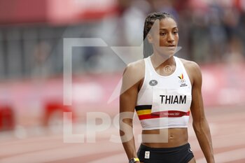 2021-08-04 - Nafissatou THIAM (BEL) during the Olympic Games Tokyo 2020, Athletics Women's Heptathlon High Jump on August 4, 2021 at Olympic Stadium in Tokyo, Japan - Photo Photo Kishimoto / DPPI - OLYMPIC GAMES TOKYO 2020, AUGUST 04, 2021 - OLYMPIC GAMES TOKYO 2020 - OLYMPIC GAMES