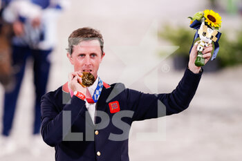 2021-08-04 - Ben Maher of Great Britain Gold medal during the Olympic Games Tokyo 2020, Equestrian Jumping Individual Final Jump-Off on August 4, 2021 at Equestrian Park in Tokyo, Japan - Photo Yannick Verhoeven / Orange Pictures / DPPI - OLYMPIC GAMES TOKYO 2020, AUGUST 04, 2021 - OLYMPIC GAMES TOKYO 2020 - OLYMPIC GAMES