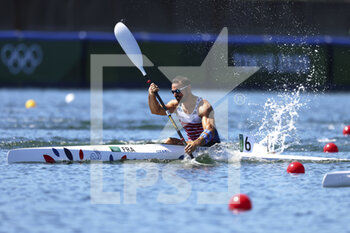 05/08/2021 - Maxime BEAUMONT during the Olympic Games Tokyo 2020, Canoe Sprint on August 5, 2021 at Sea Forest Waterway in Tokyo, Japan - Photo Ann-Dee Lamour / CDP MEDIA / DPPI - OLYMPIC GAMES TOKYO 2020, AUGUST 05, 2021 - OLIMPIADI TOKYO 2020 - GIOCHI OLIMPICI