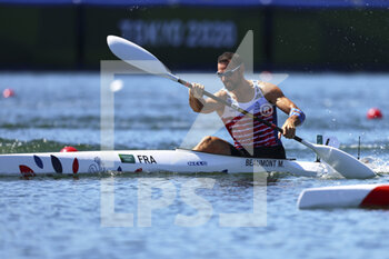 2021-08-05 - Maxime BEAUMONT during the Olympic Games Tokyo 2020, Canoe Sprint on August 5, 2021 at Sea Forest Waterway in Tokyo, Japan - Photo Ann-Dee Lamour / CDP MEDIA / DPPI - OLYMPIC GAMES TOKYO 2020, AUGUST 05, 2021 - OLYMPIC GAMES TOKYO 2020 - OLYMPIC GAMES