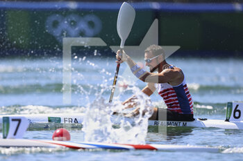 05/08/2021 - Maxime BEAUMONT during the Olympic Games Tokyo 2020, Canoe Sprint on August 5, 2021 at Sea Forest Waterway in Tokyo, Japan - Photo Ann-Dee Lamour / CDP MEDIA / DPPI - OLYMPIC GAMES TOKYO 2020, AUGUST 05, 2021 - OLIMPIADI TOKYO 2020 - GIOCHI OLIMPICI