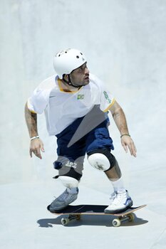 05/08/2021 - Pedro BARROS (BRA) 2nd place Silver Medal during the Olympic Games Tokyo 2020, Skateboarding Men's Park Final on August 5, 2021 at Ariake Urban Sports Park in Tokyo, Japan - Photo Photo Kishimoto / DPPI - OLYMPIC GAMES TOKYO 2020, AUGUST 05, 2021 - OLIMPIADI TOKYO 2020 - GIOCHI OLIMPICI