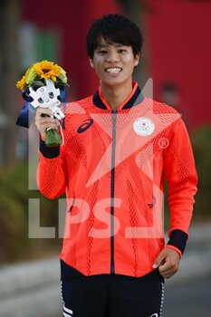 2021-08-05 - Koki IKEDA (JPN) 2nd Silver Medal during the Olympic Games Tokyo 2020, Athletics Men's 20km Race Walk Final on August 5, 2021 at Sapporo Odori Park in Sapporo, Japan - Photo Photo Kishimoto / DPPI - OLYMPIC GAMES TOKYO 2020, AUGUST 05, 2021 - OLYMPIC GAMES TOKYO 2020 - OLYMPIC GAMES