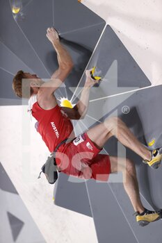 05/08/2021 - Jakob SCHUBERT (AUT) during the Olympic Games Tokyo 2020, Sport Climbing Men's Combined Final Bouldering on August 5, 2021 at Aomi Urban Sports Park in Tokyo, Japan - Photo Photo Kishimoto / DPPI - OLYMPIC GAMES TOKYO 2020, AUGUST 05, 2021 - OLIMPIADI TOKYO 2020 - GIOCHI OLIMPICI