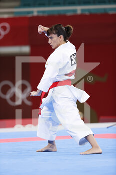 2021-08-05 - SANCHEZ JAIME Sandra (ESP) Gold Medal during the Olympic Games Tokyo 2020, Karate Women's Kata Final Bout on August 5, 2021 at Nippon Budokan in Tokyo, Japan - Photo Photo Kishimoto / DPPI - OLYMPIC GAMES TOKYO 2020, AUGUST 05, 2021 - OLYMPIC GAMES TOKYO 2020 - OLYMPIC GAMES