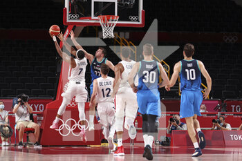 2021-08-05 - Guerschon YABUSELE (7) of France during the Olympic Games Tokyo 2020, Basketball Semifinal, France - Slovenia, on August 5, 2021 at Saitama Super Arena ,in Tokyo, Japan - Photo Ann-Dee Lamour / CDP MEDIA / DPPI - OLYMPIC GAMES TOKYO 2020, AUGUST 05, 2021 - OLYMPIC GAMES TOKYO 2020 - OLYMPIC GAMES