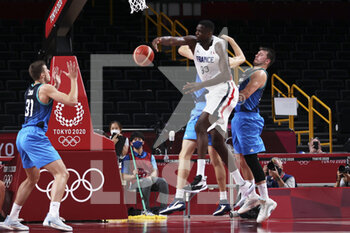 05/08/2021 - Moustapha FALL (93) of France during the Olympic Games Tokyo 2020, Basketball Semifinal, France - Slovenia, on August 5, 2021 at Saitama Super Arena ,in Tokyo, Japan - Photo Ann-Dee Lamour / CDP MEDIA / DPPI - OLYMPIC GAMES TOKYO 2020, AUGUST 05, 2021 - OLIMPIADI TOKYO 2020 - GIOCHI OLIMPICI