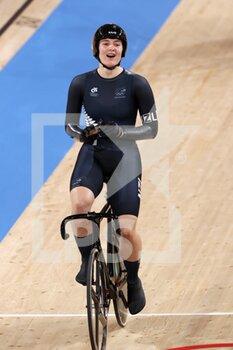 2021-08-06 - ANDREWS Ellesse (NZL) Silver Medal during the Olympic Games Tokyo 2020, Cycling Track Women's Keirin Final 1-6 on August 5, 2021 at Izu Velodrome in Izu, Japan - Photo Photo Kishimoto / DPPI - OLYMPIC GAMES TOKYO 2020, AUGUST 06, 2021 - OLYMPIC GAMES TOKYO 2020 - OLYMPIC GAMES