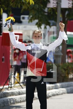 2021-08-06 - HILBERT Jonathan (GER) 2nd place Silver Medal during the Olympic Games Tokyo 2020, Athletics Men's 50km Race Walk Final on August 6, 2021 at Sapporo Odori Park in Sapporo, Japan - Photo Photo Kishimoto / DPPI - OLYMPIC GAMES TOKYO 2020, AUGUST 06, 2021 - OLYMPIC GAMES TOKYO 2020 - OLYMPIC GAMES