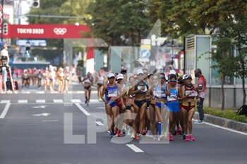 06/08/2021 - Illustration during the Olympic Games Tokyo 2020, Athletics Women's 20km Race Walk Final on August 6, 2021 at Sapporo Odori Park in Sapporo, Japan - Photo Photo Kishimoto / DPPI - OLYMPIC GAMES TOKYO 2020, AUGUST 06, 2021 - OLIMPIADI TOKYO 2020 - GIOCHI OLIMPICI