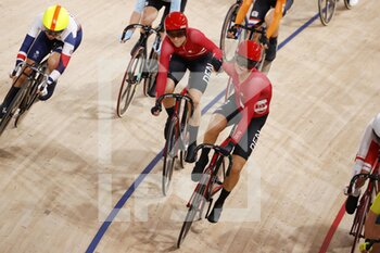 06/08/2021 - DIDERIKSEN Amalie / LETH Julie (DEN) Silver Medal during the Olympic Games Tokyo 2020, Cycling Track Women's Madison Finals on August 6, 2021 at Izu Velodrome in Izu, Japan - Photo Photo Kishimoto / DPPI - OLYMPIC GAMES TOKYO 2020, AUGUST 06, 2021 - OLIMPIADI TOKYO 2020 - GIOCHI OLIMPICI