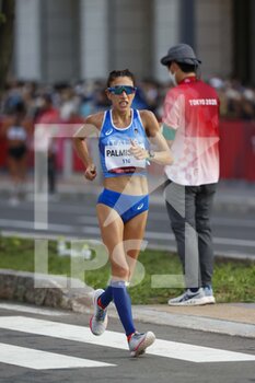2021-08-06 - PALMISANO Antonella (ITA) Gold Medal during the Olympic Games Tokyo 2020, Athletics Women's 20km Race Walk Final on August 6, 2021 at Sapporo Odori Park in Sapporo, Japan - Photo Photo Kishimoto / DPPI - OLYMPIC GAMES TOKYO 2020, AUGUST 06, 2021 - OLYMPIC GAMES TOKYO 2020 - OLYMPIC GAMES