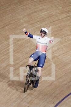 2021-08-06 - CARLIN Jack (GBR) Bronze Medal during the Olympic Games Tokyo 2020, Cycling Track Men's Sprint Final For Bronze Race 2 on August 6, 2021 at Izu Velodrome in Izu, Japan - Photo Photo Kishimoto / DPPI - OLYMPIC GAMES TOKYO 2020, AUGUST 06, 2021 - OLYMPIC GAMES TOKYO 2020 - OLYMPIC GAMES