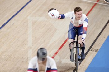 06/08/2021 - CARLIN Jack (GBR) Bronze Medal during the Olympic Games Tokyo 2020, Cycling Track Men's Sprint Final For Bronze Race 2 on August 6, 2021 at Izu Velodrome in Izu, Japan - Photo Photo Kishimoto / DPPI - OLYMPIC GAMES TOKYO 2020, AUGUST 06, 2021 - OLIMPIADI TOKYO 2020 - GIOCHI OLIMPICI