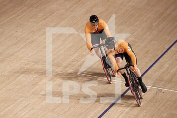 06/08/2021 - LAVREYSEN Harrie (R) (NED) Gold Medal, HOOGLAND Jeffrey (L) (NED) Silver Medal during the Olympic Games Tokyo 2020, Cycling Track Men's Sprint Final Race 2 on August 6, 2021 at Izu Velodrome in Izu, Japan - Photo Photo Kishimoto / DPPI - OLYMPIC GAMES TOKYO 2020, AUGUST 06, 2021 - OLIMPIADI TOKYO 2020 - GIOCHI OLIMPICI
