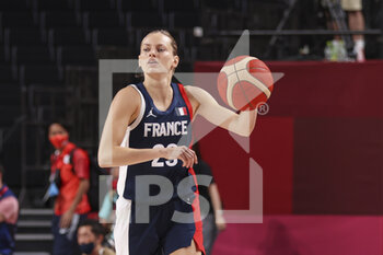 06/08/2021 - JOHANNES Marine (23) during the Olympic Games Tokyo 2020, Basketball Semifinal, Japan - France on August 6, 2021 at Saitama Super Arena in Tokyo, Japan - Photo Ann-Dee Lamour / CDP MEDIA / DPPI - OLYMPIC GAMES TOKYO 2020, AUGUST 06, 2021 - OLIMPIADI TOKYO 2020 - GIOCHI OLIMPICI