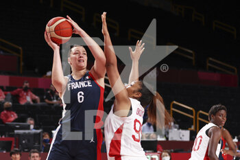 06/08/2021 - CHARTEREAU Alexia (6) during the Olympic Games Tokyo 2020, Basketball Semifinal, Japan - France on August 6, 2021 at Saitama Super Arena in Tokyo, Japan - Photo Ann-Dee Lamour / CDP MEDIA / DPPI - OLYMPIC GAMES TOKYO 2020, AUGUST 06, 2021 - OLIMPIADI TOKYO 2020 - GIOCHI OLIMPICI