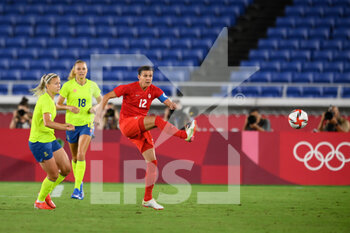 06/08/2021 - Christine SINCLAIR (CAN) during the Olympic Games Tokyo 2020, Football Women's Gold Medal Match between Sweden and Canada on August 6, 2021 at International Stadium Yokohama in Yokohama, Japan - Photo Photo Kishimoto / DPPI - OLYMPIC GAMES TOKYO 2020, AUGUST 06, 2021 - OLIMPIADI TOKYO 2020 - GIOCHI OLIMPICI