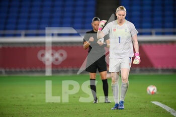 06/08/2021 - Hedvig LINDAHL (SWE) during the Olympic Games Tokyo 2020, Football Women's Gold Medal Match between Sweden and Canada on August 6, 2021 at International Stadium Yokohama in Yokohama, Japan - Photo Photo Kishimoto / DPPI - OLYMPIC GAMES TOKYO 2020, AUGUST 06, 2021 - OLIMPIADI TOKYO 2020 - GIOCHI OLIMPICI