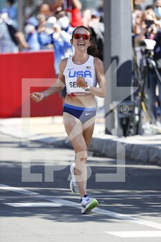 07/08/2021 - SEIDEL Molly (USA) Bronze Medal during the Olympic Games Tokyo 2020, Athletics Women's Marathon Final on August 7, 2021 at Sapporo Odori Park in Sapporo, Japan - Photo Photo Kishimoto / DPPI - OLYMPIC GAMES TOKYO 2020, AUGUST 07, 2021 - OLIMPIADI TOKYO 2020 - GIOCHI OLIMPICI