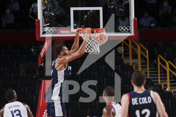 07/08/2021 - Rudy GOBERT (27) of France during the Olympic Games Tokyo 2020, Basketball Gold Medal Game, France - United States on August 7, 2021 at Saitama Super Arena in Tokyo, Japan - Photo Ann-Dee Lamour / CDP MEDIA / DPPI - OLYMPIC GAMES TOKYO 2020, AUGUST 07, 2021 - OLIMPIADI TOKYO 2020 - GIOCHI OLIMPICI