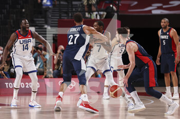 07/08/2021 - Nando DE COLO (12) of France during the Olympic Games Tokyo 2020, Basketball Gold Medal Game, France - United States on August 7, 2021 at Saitama Super Arena in Tokyo, Japan - Photo Ann-Dee Lamour / CDP MEDIA / DPPI - OLYMPIC GAMES TOKYO 2020, AUGUST 07, 2021 - OLIMPIADI TOKYO 2020 - GIOCHI OLIMPICI