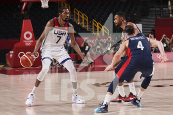 07/08/2021 - Kevin DURANT (7) of USA during the Olympic Games Tokyo 2020, Basketball Gold Medal Game, France - United States on August 7, 2021 at Saitama Super Arena in Tokyo, Japan - Photo Ann-Dee Lamour / CDP MEDIA / DPPI - OLYMPIC GAMES TOKYO 2020, AUGUST 07, 2021 - OLIMPIADI TOKYO 2020 - GIOCHI OLIMPICI