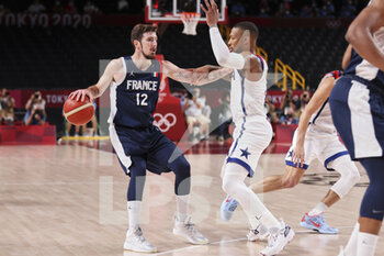 2021-08-07 - Nando DE COLO (12) of France during the Olympic Games Tokyo 2020, Basketball Gold Medal Game, France - United States on August 7, 2021 at Saitama Super Arena in Tokyo, Japan - Photo Ann-Dee Lamour / CDP MEDIA / DPPI - OLYMPIC GAMES TOKYO 2020, AUGUST 07, 2021 - OLYMPIC GAMES TOKYO 2020 - OLYMPIC GAMES