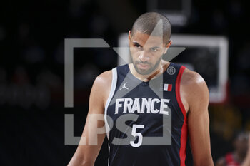 07/08/2021 - Nicolas BATUM (5) of France during the Olympic Games Tokyo 2020, Basketball Gold Medal Game, France - United States on August 7, 2021 at Saitama Super Arena in Tokyo, Japan - Photo Ann-Dee Lamour / CDP MEDIA / DPPI - OLYMPIC GAMES TOKYO 2020, AUGUST 07, 2021 - OLIMPIADI TOKYO 2020 - GIOCHI OLIMPICI