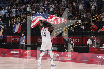 07/08/2021 - Draymond GREEN (14) of USA during the Olympic Games Tokyo 2020, Basketball Gold Medal Game, France - United States on August 7, 2021 at Saitama Super Arena in Tokyo, Japan - Photo Ann-Dee Lamour / CDP MEDIA / DPPI - OLYMPIC GAMES TOKYO 2020, AUGUST 07, 2021 - OLIMPIADI TOKYO 2020 - GIOCHI OLIMPICI