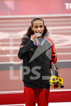 07/08/2021 - GEZAHEGNE Kalkidan (BRN) 2nd Silver Medal during the Olympic Games Tokyo 2020, Athletics Women's 10000m Final on August 7, 2021 at Olympic Stadium in Tokyo, Japan - Photo Yuya Nagase / Photo Kishimoto / DPPI - OLYMPIC GAMES TOKYO 2020, AUGUST 07, 2021 - OLIMPIADI TOKYO 2020 - GIOCHI OLIMPICI