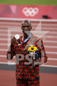 07/08/2021 - CHERUIYOT Timothy (KEN) Silver Medal during the Olympic Games Tokyo 2020, Athletics Men's 1500m Final on August 7, 2021 at Olympic Stadium in Tokyo, Japan - Photo Yuya Nagase / Photo Kishimoto / DPPI - OLYMPIC GAMES TOKYO 2020, AUGUST 07, 2021 - OLIMPIADI TOKYO 2020 - GIOCHI OLIMPICI