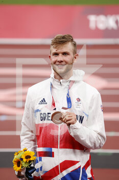 2021-08-07 - KERR Josh (GBR) Bronze Medal during the Olympic Games Tokyo 2020, Athletics Men's 1500m Final on August 7, 2021 at Olympic Stadium in Tokyo, Japan - Photo Yuya Nagase / Photo Kishimoto / DPPI - OLYMPIC GAMES TOKYO 2020, AUGUST 07, 2021 - OLYMPIC GAMES TOKYO 2020 - OLYMPIC GAMES