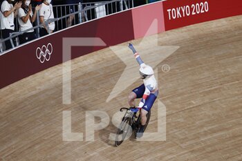 2021-08-08 - KENNY Jason (GBR) Gold Medal during the Olympic Games Tokyo 2020, Cycling Track Men's Keirin Final 1-6 on August 8, 2021 at Izu Velodrome in Izu, Japan - Photo Photo Kishimoto / DPPI - OLYMPIC GAMES TOKYO 2020, AUGUST 08, 2021 - OLYMPIC GAMES TOKYO 2020 - OLYMPIC GAMES