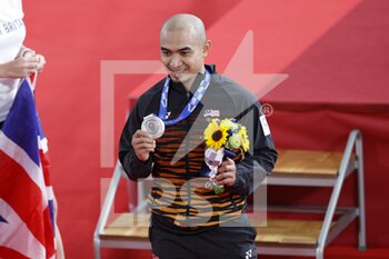 08/08/2021 - AWANG Mohd Azizulhasni (MAS) 2nd Silver Medal during the Olympic Games Tokyo 2020, Cycling Track Men's Keirin Medal Ceremony on August 8, 2021 at Izu Velodrome in Izu, Japan - Photo Photo Kishimoto / DPPI - OLYMPIC GAMES TOKYO 2020, AUGUST 08, 2021 - OLIMPIADI TOKYO 2020 - GIOCHI OLIMPICI