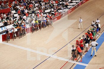 08/08/2021 - Start illustration during the Olympic Games Tokyo 2020, Cycling Track Women's Omnium Point Race on August 8, 2021 at Izu Velodrome in Izu, Japan - Photo Photo Kishimoto / DPPI - OLYMPIC GAMES TOKYO 2020, AUGUST 08, 2021 - OLIMPIADI TOKYO 2020 - GIOCHI OLIMPICI