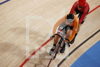 2021-08-08 - WILD Kirsten (NED) Bronze Medal, DIDERIKSEN Amalie (DEN) during the Olympic Games Tokyo 2020, Cycling Track Women's Omnium Point Race on August 8, 2021 at Izu Velodrome in Izu, Japan - Photo Photo Kishimoto / DPPI - OLYMPIC GAMES TOKYO 2020, AUGUST 08, 2021 - OLYMPIC GAMES TOKYO 2020 - OLYMPIC GAMES